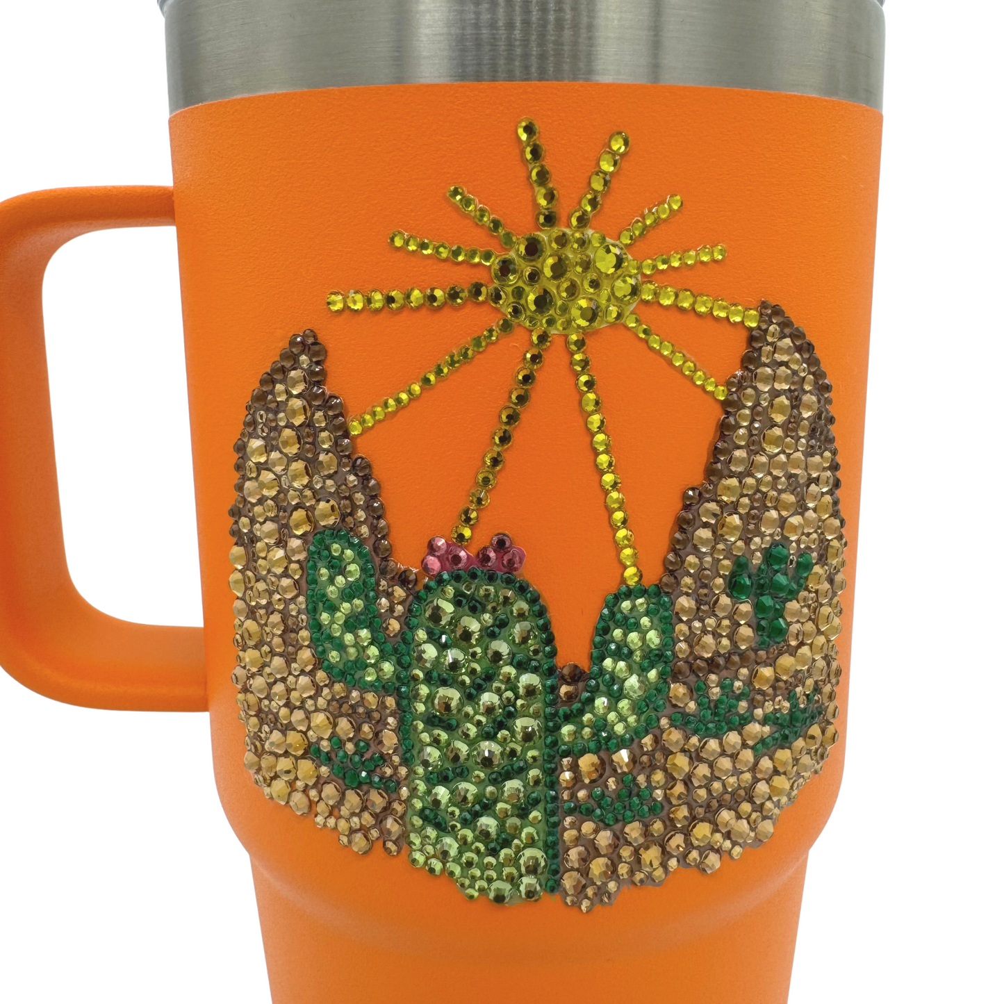 Desert Dawn Rambler® 25oz Straw Mug with Straw Lid
