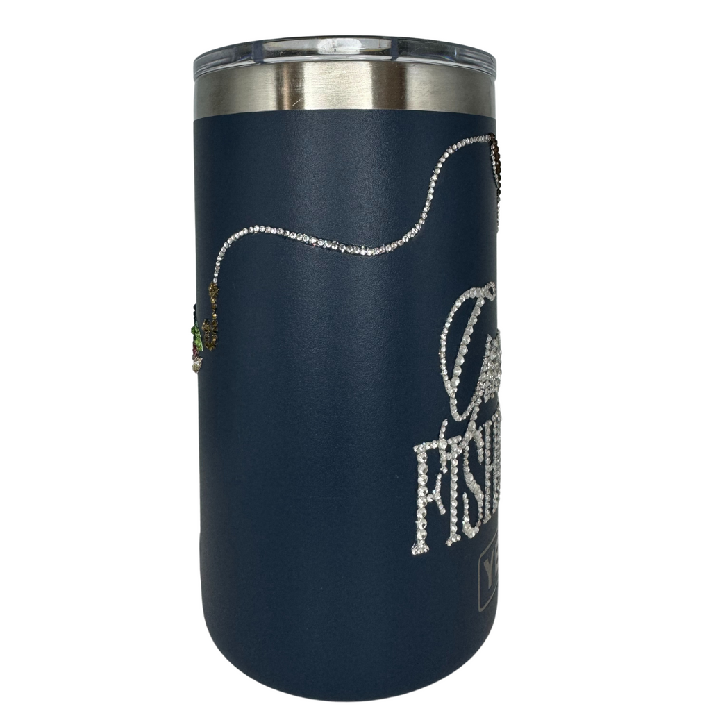 Lets Go Fishing Rambler® 24 oz Mug WITH MAGSLIDER™ LID