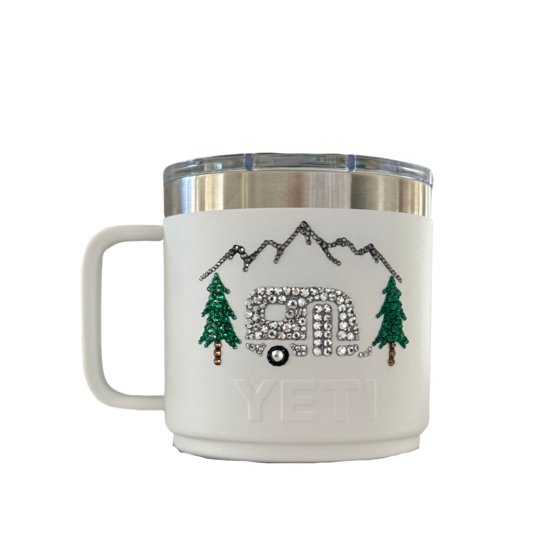 Airstreamin' 14oz Stackable Mug with Magslider  Mamaofbling