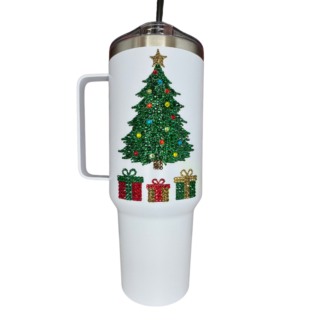 O' Christmas Tree 40 oz Stainless Steel Tumbler